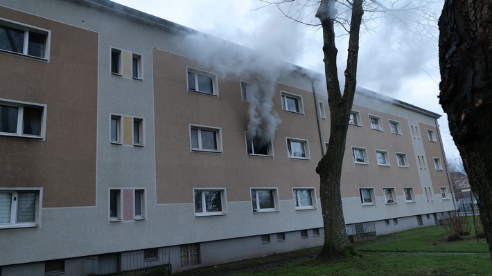 FW-DO: Wohnungsbrand in der Güntherstraße