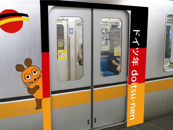 WDR mediagroup: Die Maus fährt U-Bahn in Japans Hauptstadt