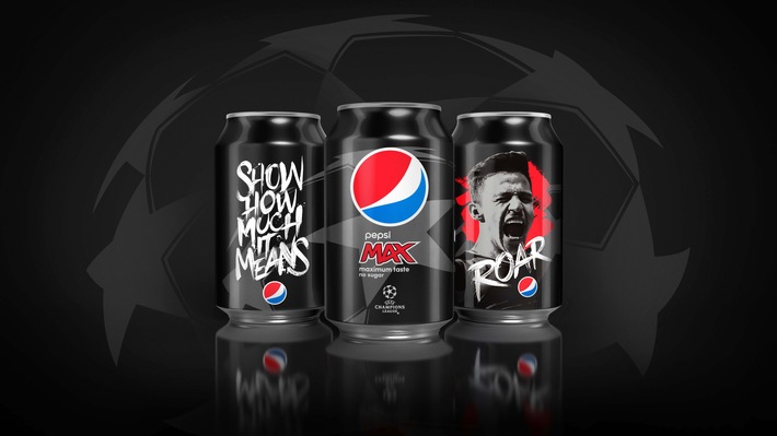 PEPSI MAX® feiert mit Fans die Leidenschaft des Fußballs / Pepsi MAX belohnt im zweiten Jahr des UEFA Champions League Sponsorings weltweit Fans, die für den Moment leben