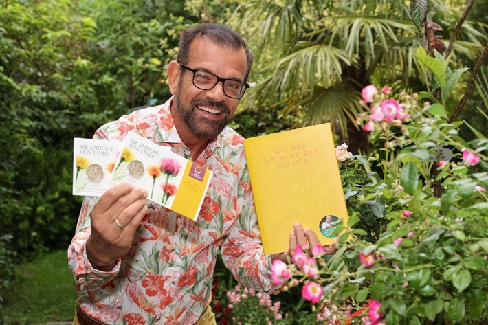 BILD zu OTS - Karl Ploberger beherrscht sie fließend und empfiehlt die Sprache der Blumen
