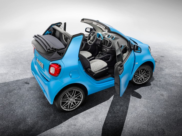 smart fortwo cabrio BRABUS edition, pacchetto sportivo BRABUS - Le novità di smart al Salone dell&#039;Automobile di Ginevra 2016
