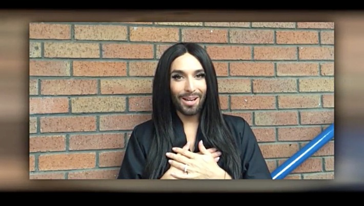 James-Bond-Feeling: Conchita Wurst bei "The Voice Kids"