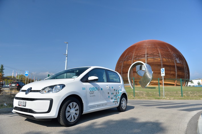 Catch a Car neu mit Parkplätzen am CERN