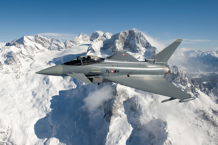 Eurofighter sichern Luftraum während Weltwirtschaftsforum in Davos