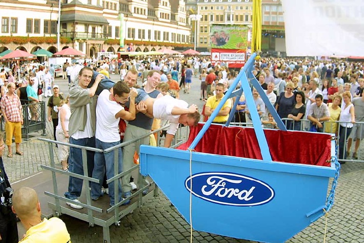 Leipzig hilft - Ford ist dabei