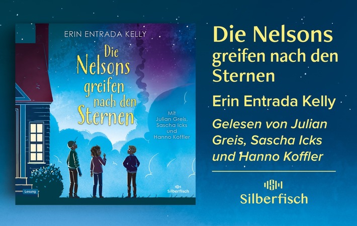 »Die Nelsons greifen nach den Sternen«: Ein bewegendes Kinderhörbuch über Familiendynamiken, Träume und Raumfähren