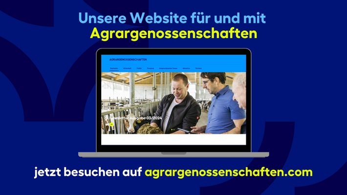Agrargenossenschaften.com: Genoverband präsentiert neue Website für Agrargenossenschaften