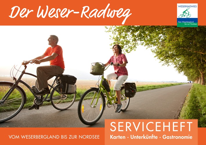 Kostenfreies Serviceheft für den gesamten Weser-Radweg / Neuauflage des Tourenbegleiters für die Saison 2017 erhältlich