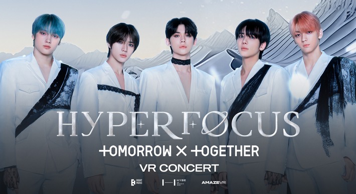 Gen Z-Ikonen TOMORROW X TOGETHER gehen mit AmazeVR auf Virtual Reality Konzert-Europatour /UCI zeigt ab 1. Mai einzige VR-Konzerte in Deutschland in Berlin