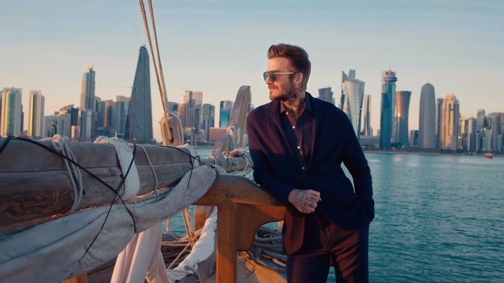 Qatar Tourism startet Stopover-Kampagne mit David Beckham