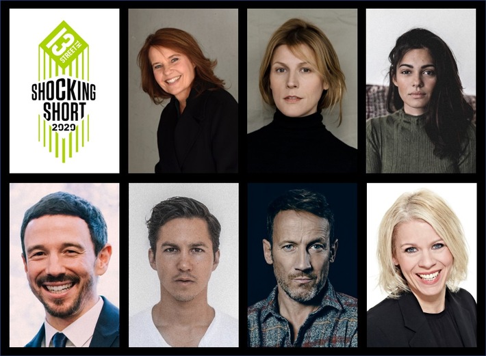 13th Street Shocking Short 2020 / Caroline Link, Franziska Weisz, Nilam Farooq, Oliver Berben, Tim Oliver Schultz und Wotan Wilke Möhring bilden gemeinsam mit Karin Schrader (NBCUniversal) die Jury