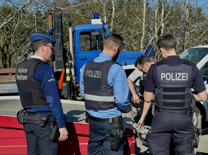 POL-EU: Grenzüberschreitende Polizeikontrollen - Mehrere Verstöße festgestellt