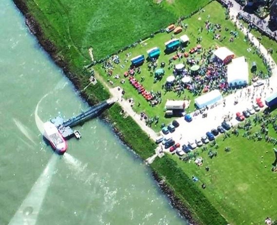 Feuerwehr Kalkar: Biwak in Grieth am Rhein