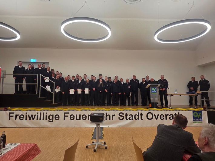 FW Overath: Wehrversammlung der Freiwilligen Feuerwehr der Stadt Overath