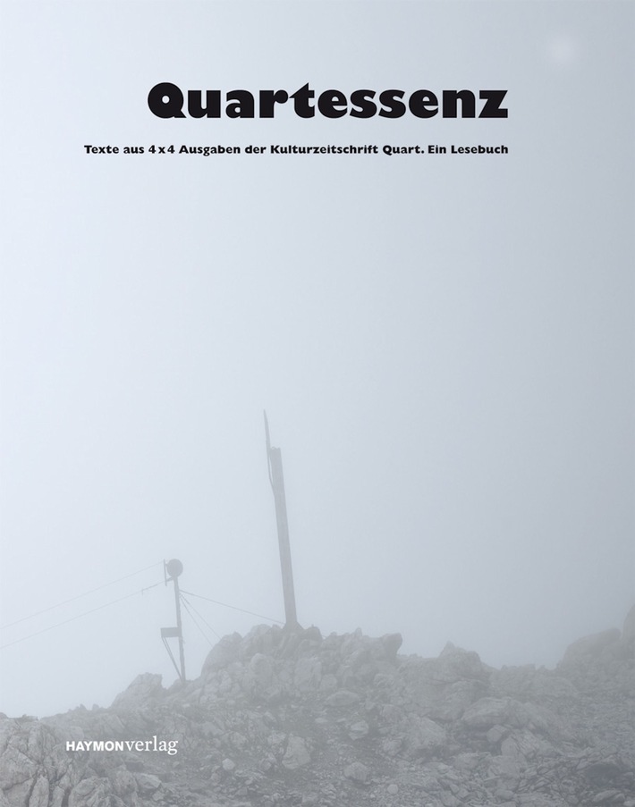 Einladung: Tirol Werbung präsentiert "Quartessenz", das Buch zum Kult(ur)magazin Quart, auf der Biennale - BILD