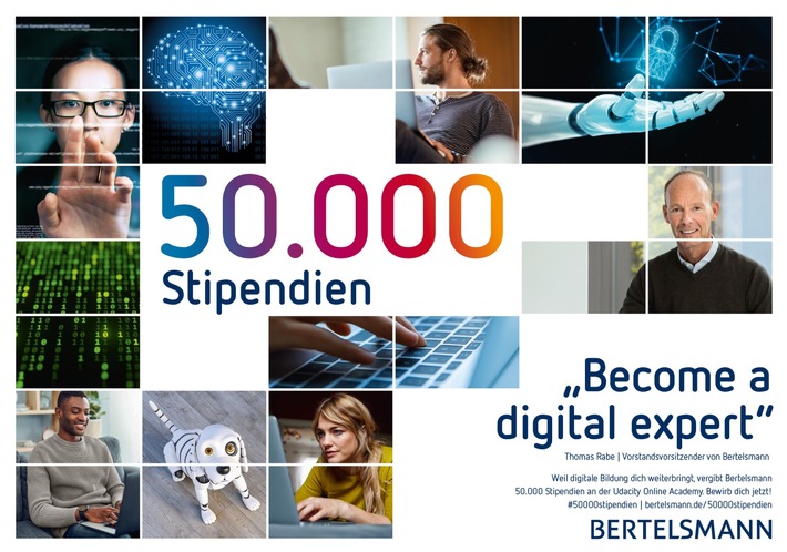 Bertelsmann startet weltweite Medienkampagne &quot;Become a digital expert&quot;