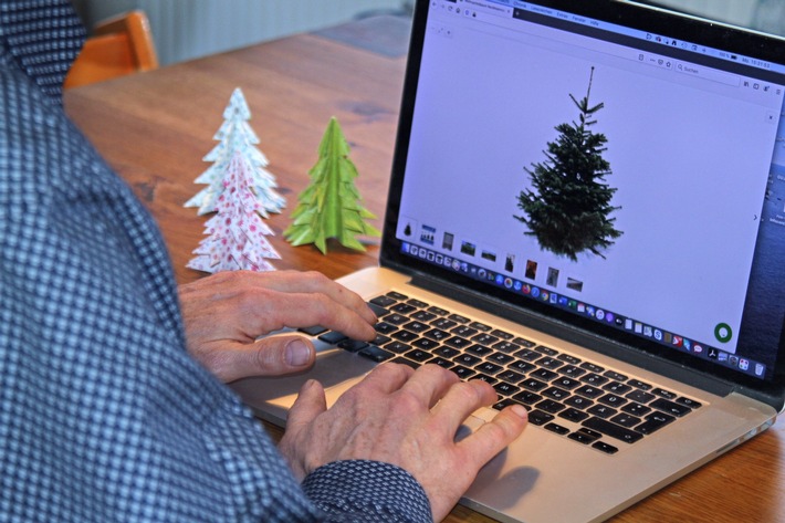 R+V: Verderbliche Ware - Weihnachtsbaum aus dem Internet