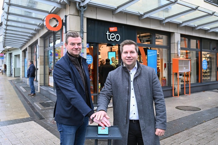 Presseinformation: Weiterer Smart-Store für Marburg - „tegut… teo“ öffnet mit Grab &amp; Go-Technologie in der Innenstadt