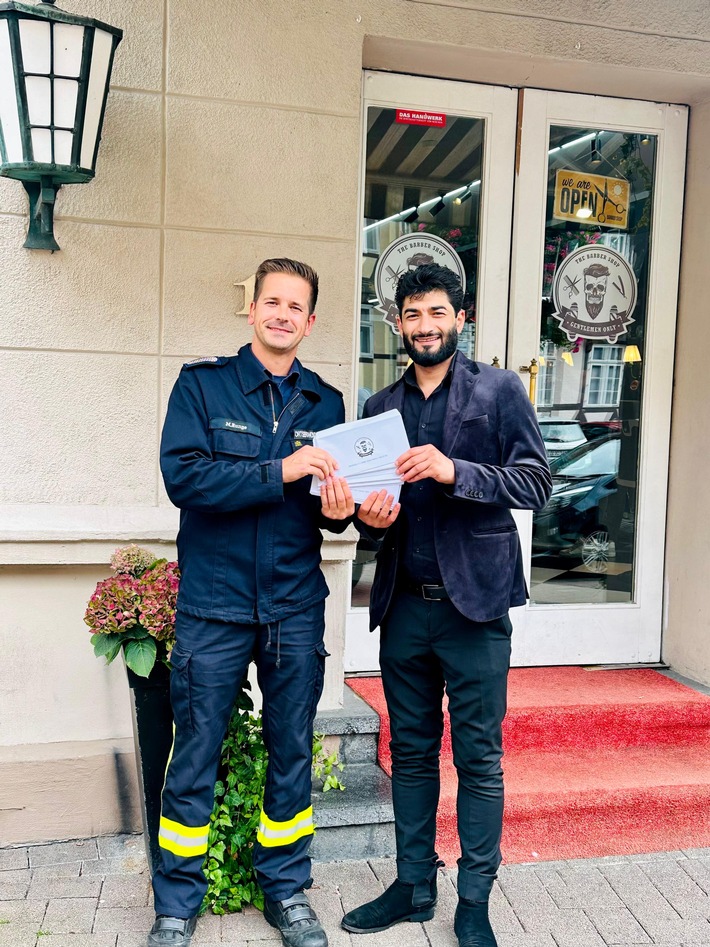 FW Celle: "Danke" für Einsatz der Feuerwehr!