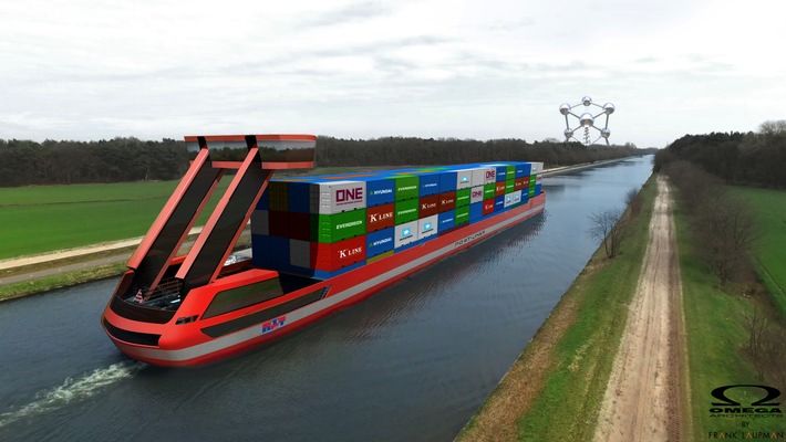 Emissionsfreie Binnenschifffahrt mit vollelektrischen Lastschiffen