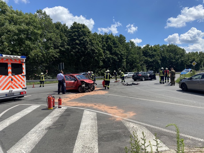FW Kranenburg: Verkehrsunfall mit Personenschaden