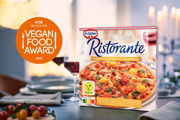 Vegan Food Award für Dr. Oetker Ristorante