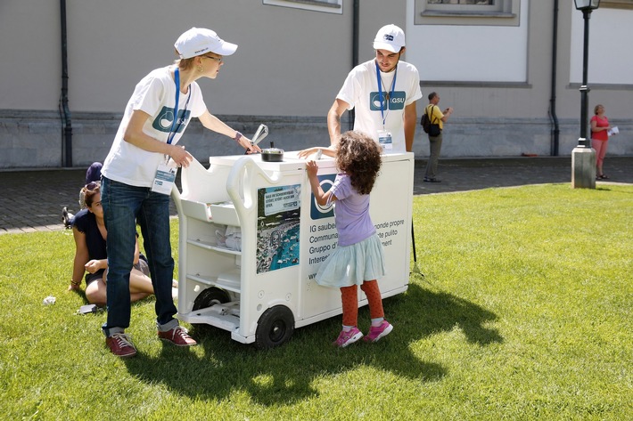 Medienmitteilung: "Fribourg: Bewährte Anti-Littering-Massnahme in Ausnahmezeiten"