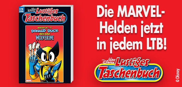 Marvel kommt nach Entenhausen: Donald Duck als Superheld Wolverine!