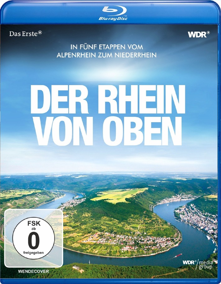 Aufwändige Natur-Dokumentation: &quot;Der Rhein von oben&quot; ab Ende Januar 2014 als DVD und Blu-ray im Handel