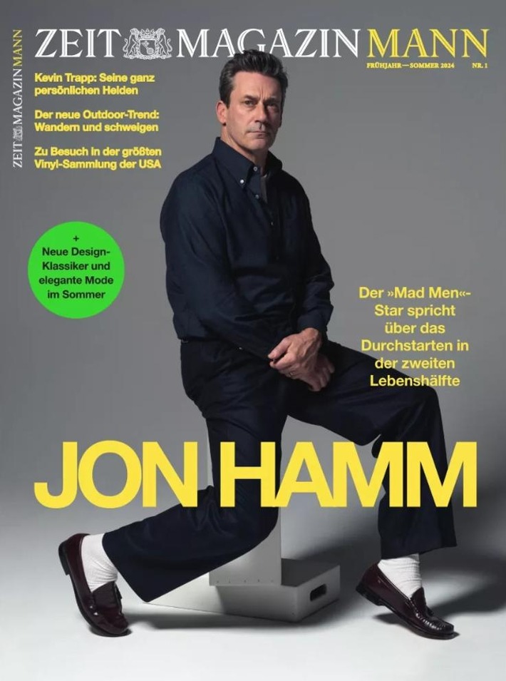 "Mad Men"-Schauspieler Jon Hamm: "Es ist schön, jenseits der 50 zu sein und zu merken: Es gibt tolle Figuren, die man spielen kann."