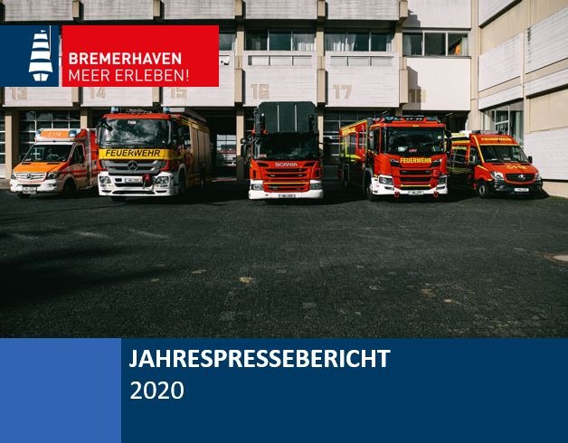 FW Bremerhaven: Weniger Einsätze, neue Herausforderungen - Bilanz eines arbeitsintensiven Jahres für die Feuerwehr Bremerhaven