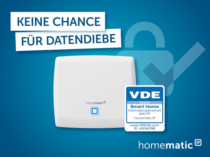 Smart Home: So haben Datendiebe keine Chance / Homematic IP zum fünften Mal durch den VDE zertifiziert