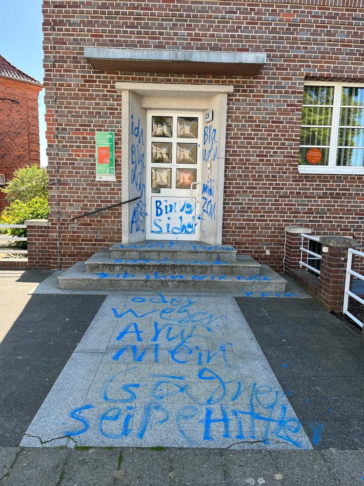 POL-HRO: Polizei nimmt unbelehrbaren Graffiti-Maler in Gewahrsam