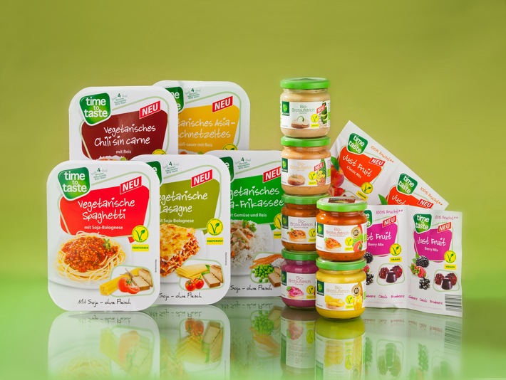 NORMA: Neue Produkte für Vegetarier und Veganer im Regal / Discounter aus Nürnberg stärkt Vielfalt in der Esskultur (FOTO)
