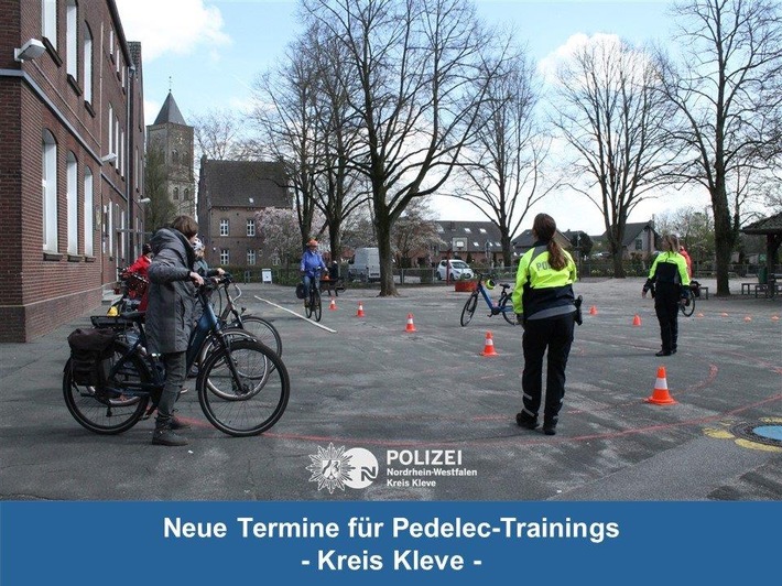 POL-KLE: Kreis Kleve - Sicherheit im Straßenverkehr: Polizei bietet weitere Termine für Pedelec-Trainings an