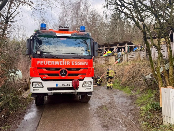 FW-E: Gestürztes Pferd in Kupferdreh - Tierärztin muss Pferd einschläfern