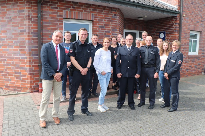 POL-EL: Bad Bentheim - Stationsleiter Thomas Meyer verabschiedet