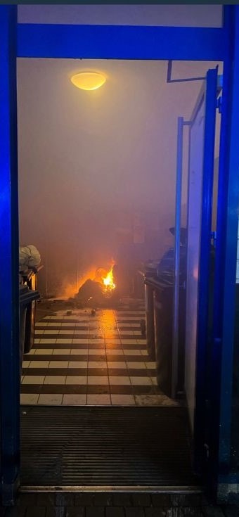 POL-HA: Zwei Brände in der Innenstadt - Polizeibeamte nehmen 37-jährigen Tatverdächtigen vorläufig fest