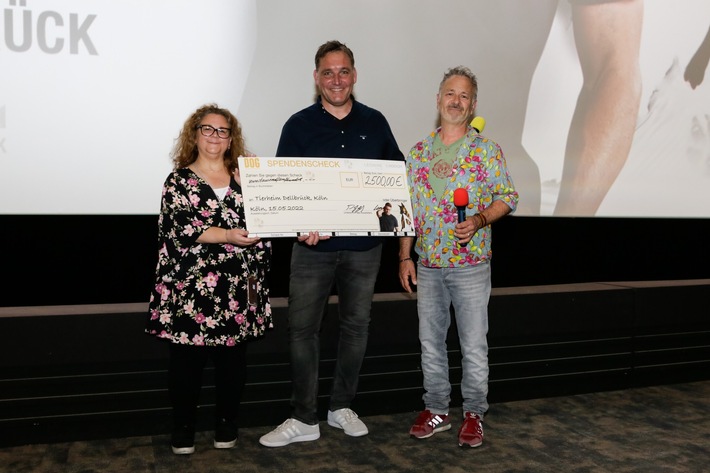 DOG - DAS GLÜCK HAT VIER PFOTEN: Erfolgreiches Charity Screening    für das Tierheim Dellbrück im Cinedom Köln