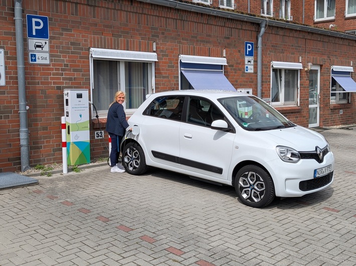 Neue E-Ladesäulen an der Dr. Becker Klinik Norddeich