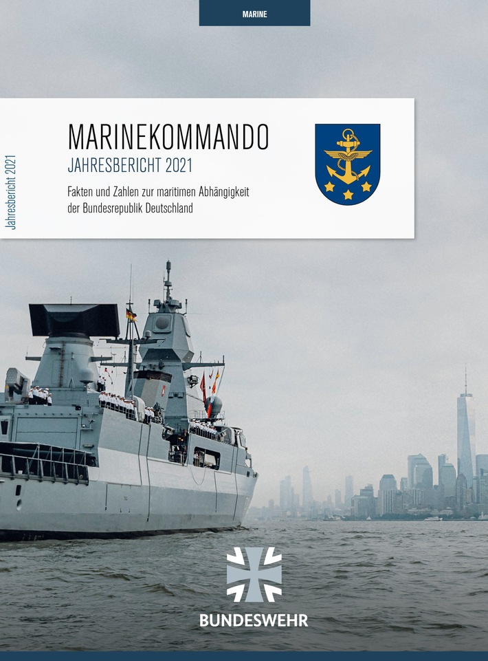 Jahresbericht des Marinekommandos zur maritimen Abhängigkeit der Bundesrepublik Deutschland veröffentlicht