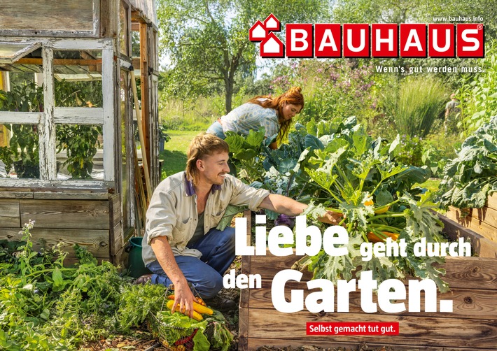 BAUHAUS Frühjahrskampagne 2024 / Hymne auf die eigene Schaffenskraft - "Selbst gemacht tut gut"