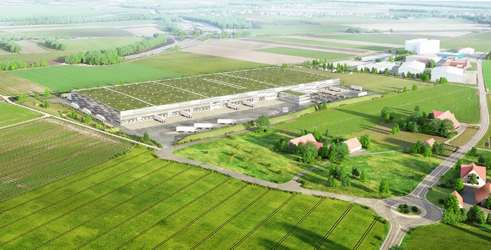 Lidl Schweiz investiert CHF 100 Mio. in die Logistik / Expansion wird fortgesetzt / Baubeginn des zweiten Warenverteilzentrums /
Rechtsgültige Baubewilligung &amp; positiver Umweltverträglichkeitsbericht (Bild)