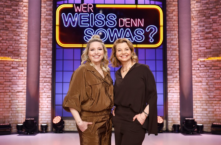 Schwestern-Duell: Annette und Caroline Frier bei "Wer weiß denn sowas?" - Das Wissensquiz vom 17. bis 21. März 2025, um 18:00 Uhr im Ersten