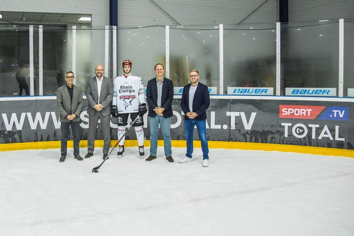 Kooperation im Eishockey: sporttotal.tv holt Kölner Haie ins Programm