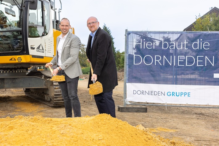 Spatenstich am Hohen Weg: Die DORNIEDEN Gruppe baut in Duisburg-Meiderich