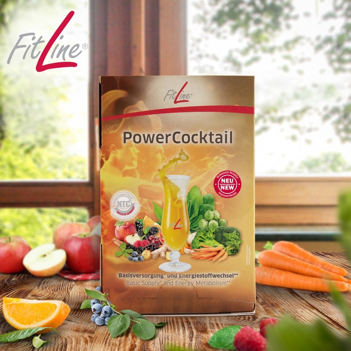 Relaunch mit bahnbrechender neuer Rezeptur: FitLine PowerCocktail