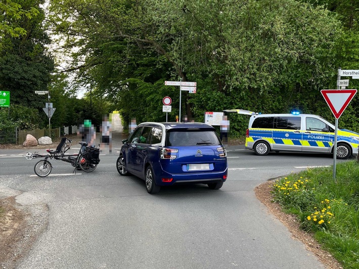 POL-BI: Unfall mit Tandem