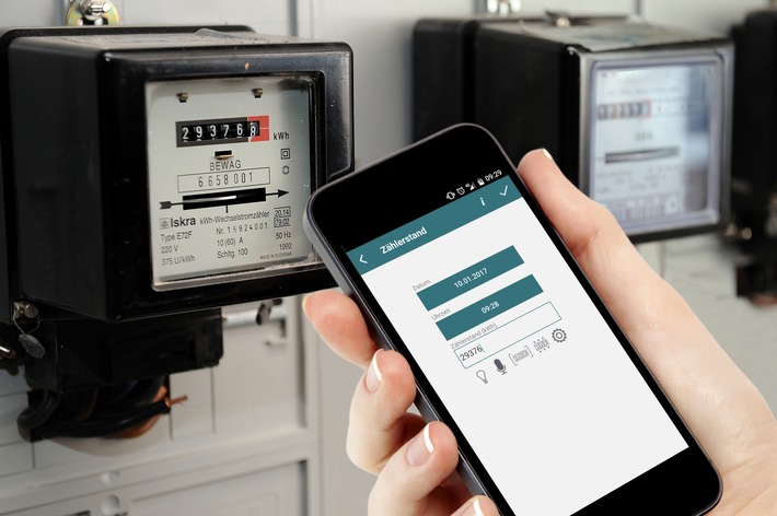Kostenlose App zum Energiesparen: Zählerstand einscannen und auswerten per Smartphone oder Tablet (mit Video und Foto) / Umfangreiches Update für co2online-App "EnergieCheck" für iOS und Android