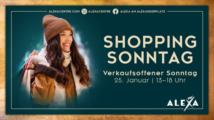 PM: ALEXA lädt zum Shoppingsonntag ein